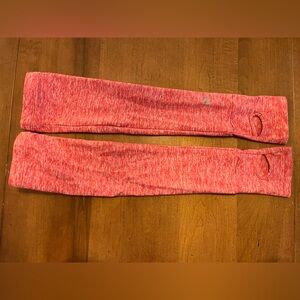 Pink Oiselle lux arm warmers - one size